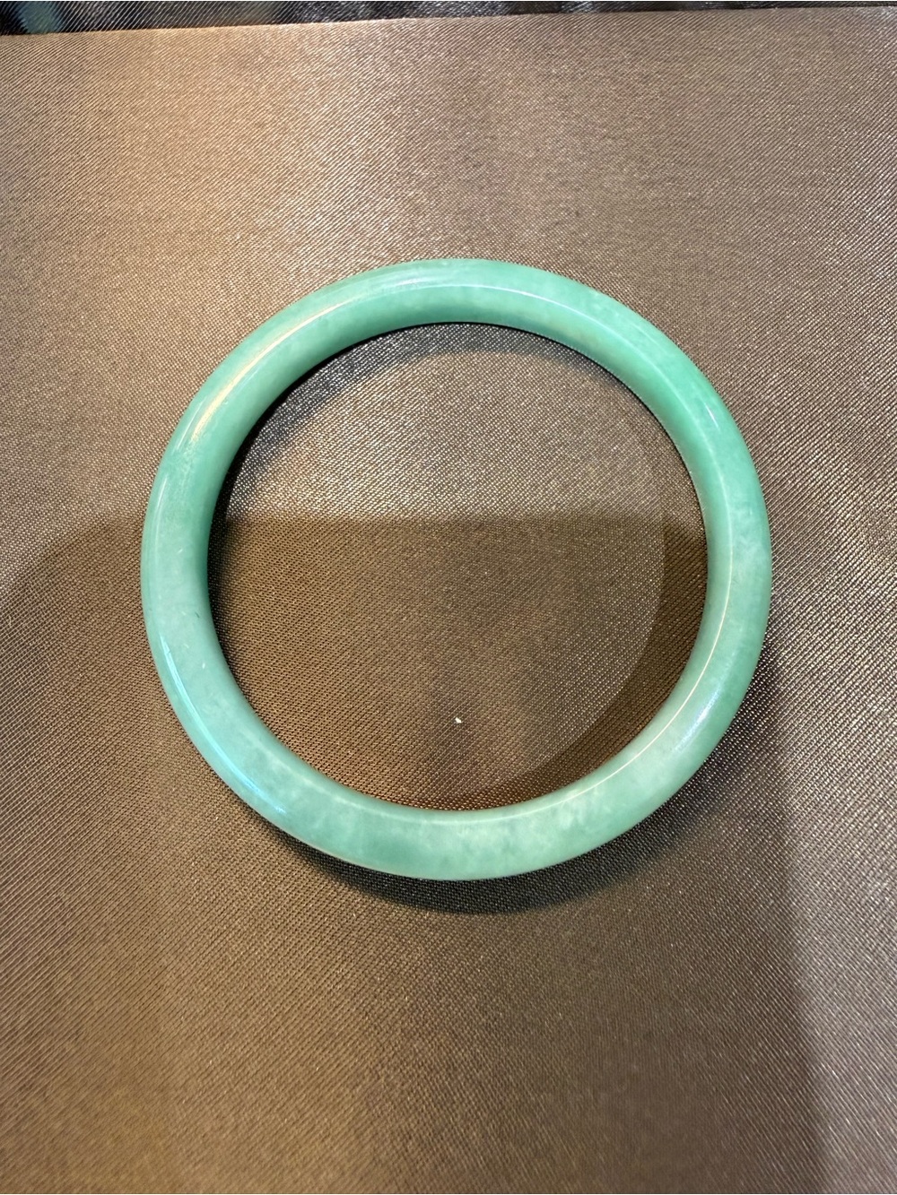 Green Jade Bangle Bracelet